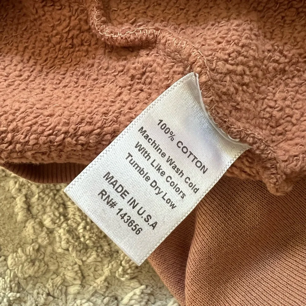 Joah Brown | Empire Hoodie | Terracotta | S/M - Picture 8 of 10